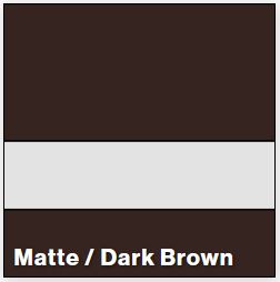 Matte/Dark Brown ULTRAMATTES REVERSE 1/8IN - Rowmark UltraMattes Reverse Engravable